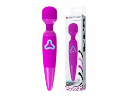 Вибромассажер Pretty Love Body Wand с 7 функциями вибрации пурпурный Вибромассажер Pretty Love Body Wand с 7 функциями вибрации пурпурный