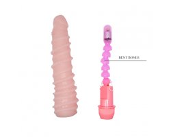 Вибратор с хребтом гнущийся Flexi Vibe 19,5 см, Ø 4,1 см-foto7