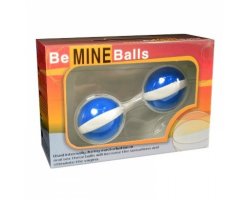 Вагинальные шарики Be Mine Balls голубые-foto2