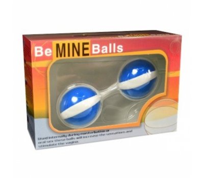 Вагинальные шарики Be Mine Balls голубые Вагинальные шарики Be Mine Balls голубые
