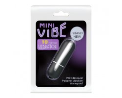 Вибропуля Mini Vibe черная с 10 функциями вибрации-foto5