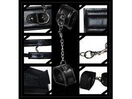 Набор Deluxe Bondage Kit (маска, кляп, наручники, тиклер)-foto3
