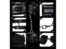 Набор Deluxe Bondage Kit (маска, кляп, наручники, тиклер)-foto3