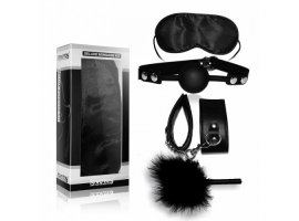 Набор Deluxe Bondage Kit (маска, кляп, наручники, тиклер)