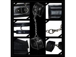 Набор Deluxe Bondage Kit (маска, наручники, кляп, G-вибратор)-foto4
