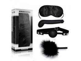 Набор Deluxe Bondage Kit (маска, тиклер, кляп, G-вибратор) Набор Deluxe Bondage Kit (маска, тиклер, кляп, G-вибратор)