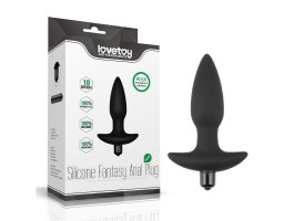 Анальная пробка с вибрацией Silicone Fantasy Anal Plug 10,5 см, Ø 3,5 см-foto3
