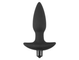 Анальная пробка с вибрацией Silicone Fantasy Anal Plug 10,5 см, Ø 3,5 см
