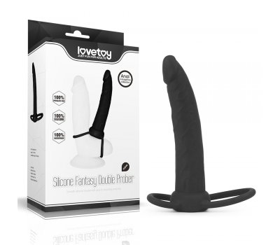 Насадка для двойного проникновения Silicone Fantasy Double Prober, 15,2 см, Ø 3 см Насадка для двойного проникновения Silicone Fantasy Double Prober, 15,2 см, Ø 3 см