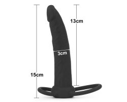 Насадка для двойного проникновения Silicone Fantasy Double Prober, 15,2 см, Ø 3 см-foto3