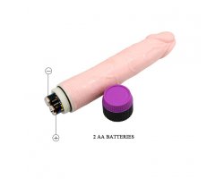Телесный вибратор 21,5 см, Ø 4 см-foto3