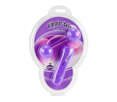 Вагинальные шарики фиолетовые с 7 функциями вибрации