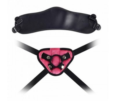 Ремень для страпона Orgasm cozy harness series розовый