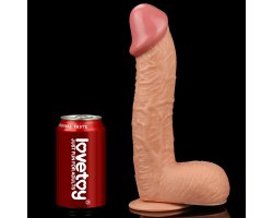 Фаллоимитатор реалистичый с присоской Legendary king-sized Realistic Dildo 28,5 см, Ø 5,5 см-foto2