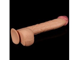 Фаллоимитатор реалистичый с присоской Legendary king-sized Realistic Dildo 33 см, Ø 5,5 см-foto9