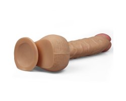 Фаллоимитатор реалистичый с присоской Legendary king-sized Realistic Dildo 33 см, Ø 5,5 см-foto6