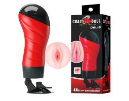 Вибро-мастурбатор на присоске Crazy Bull Delia