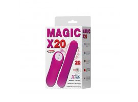 Беспроводной вибростимулятор фиолетовый Magic X20-foto6