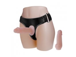 Страпон женский Ultra Passionate Harness с двумя насадками-foto4