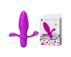 Анальный вибро-стимулятор Pretty Love Fitch, 13,3 см, Ø 3,5 см-foto6