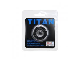 Эрекционное кольцо Titan с ребрышками-foto3