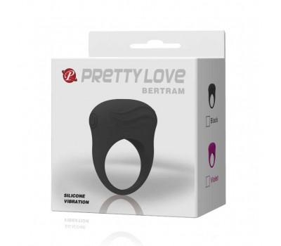 Эрекционное вибро-кольцо Pretty Love Bertram
