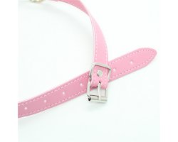 Розовый кляп-шар БДСМ, Ø 4 см-foto2