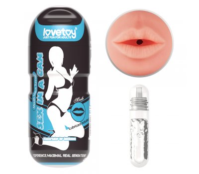 Мастурбатор в колбе губки Sex in a can
