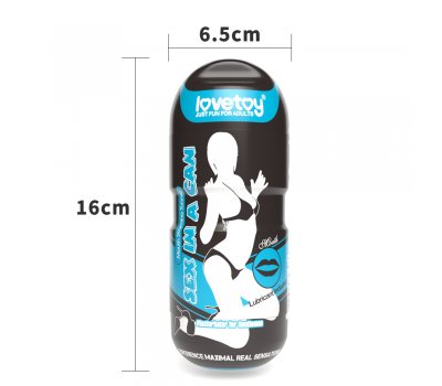 Мастурбатор в колбе губки Sex in a can