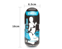 Мастурбатор в колбе губки Sex in a can с вибрацией-foto5