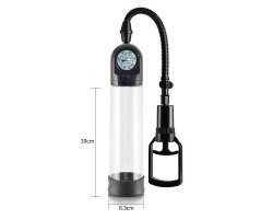 Вакуумная помпа для пениса Maximizer Worx VX2 Accu-Meter Pro Pump, 20 см, Ø 6,3 см-foto3