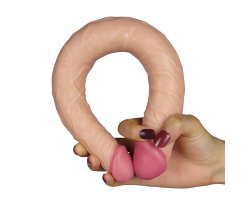 Двойной фаллоимитатор-реалистик Double Penetration Double Dildo 36,5 см, Ø 4,1-4,7-foto3