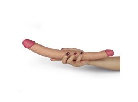 Двойной фаллоимитатор-реалистик Double Penetration Double Dildo 36,5 см, Ø 4,1-4,7-foto5