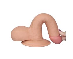 Фаллоимитатор реалистик на присоске The Ultra Soft Dude 18 см, Ø 4 см-foto2