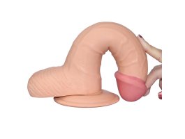 Фаллоимитатор реалистик на присоске The Ultra Soft Dude 20 см, Ø 5 см-foto6
