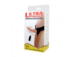 Фаллопротез на ремне с выносным пультом управления Ultra Harness-foto3