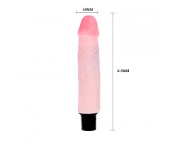 Вибратор из киберкожи The Realistic Cock, 21,5 см, Ø 4 см-foto6