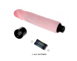 Вибратор из киберкожи The Realistic Cock, 21,5 см, Ø 4 см-foto2