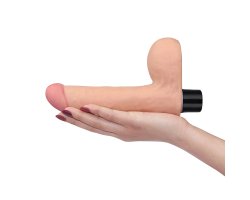 Вибратор с мошонкой Real Softee 20,3 см, Ø 3,5 см-foto6