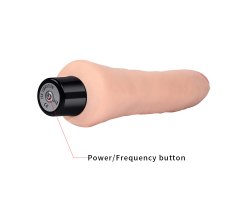 Реалистичный вибратор Real Softee 22,9 см, Ø 4 см-foto3