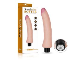 Реалистичный вибратор Real Softee 22,9 см, Ø 4 см Реалистичный вибратор Real Softee 22,9 см, Ø 4 см