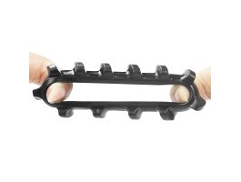 Эрекционное черное кольцо Power Plus Coock Ring Ø 2-4 см-foto4