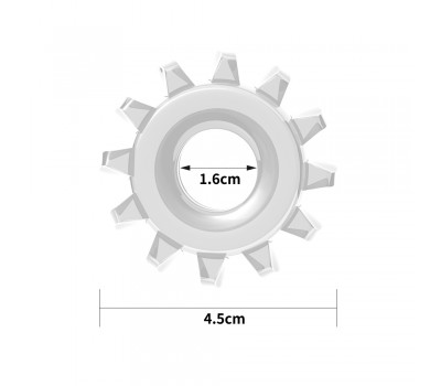 Эрекционное прозрачное кольцо Power Plus Cock Ring Ø 2-4 см Эрекционное прозрачное кольцо Power Plus Cock Ring Ø 2-4 см