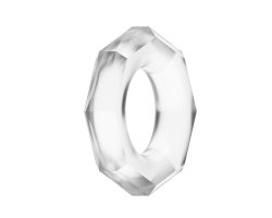 Прозрачное эрекционное кольцо Power Plus Cock Ring Ø 2-4 см-foto2