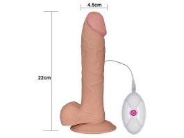 Реалистичный вибратор с выносным пультом управления The Ultra Soft Dude, 22 см, Ø 4,5 см-foto9