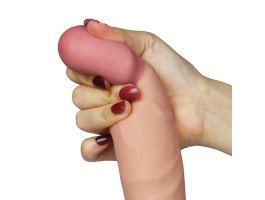 Реалистичный вибратор с выносным пультом управления The Ultra Soft Dude, 22 см, Ø 4,5 см-foto3