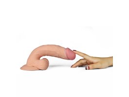 Реалистичный вибратор с выносным пультом управления The Ultra Soft Dude, 22 см, Ø 4,5 см-foto8