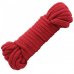Красная веревка для бондажа Fetish Bondage Rope 10 м Красная веревка для бондажа Fetish Bondage Rope 10 м