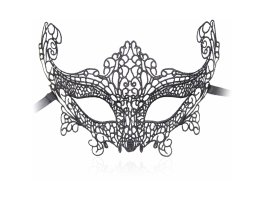 Черная кружевная маска Mask Black Model 2