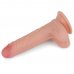 Реалистичный фаллоимитатор на присоске с мошонкой Dual-Layered Silicone Cock 18 см, Ø 3,5 см Реалистичный фаллоимитатор на присоске с мошонкой Dual-Layered Silicone Cock 18 см, Ø 3,5 см
